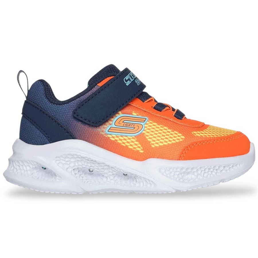 Meteor Lights Krendox scarpe da bambino con luci Skechers | 401495NNVOR